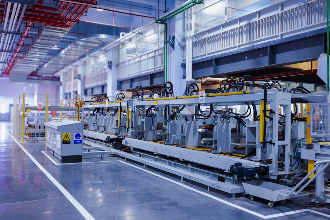 Manufacturing facility floor for industrial property in India