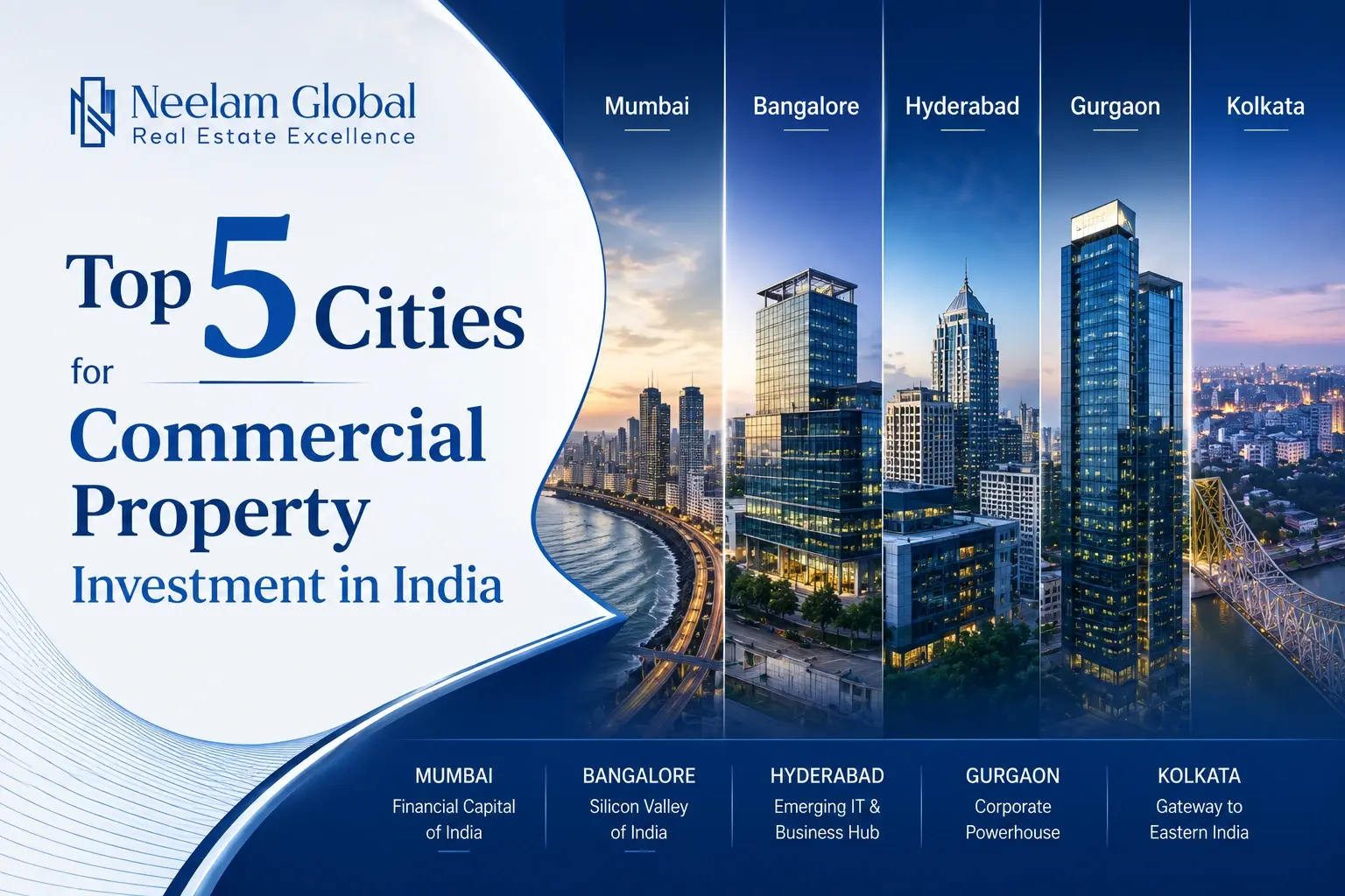 top 5 cities for commercial property