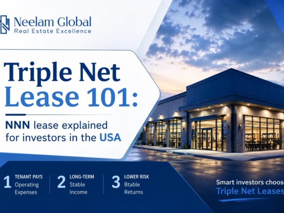 Triple Net Lease NNN investment property