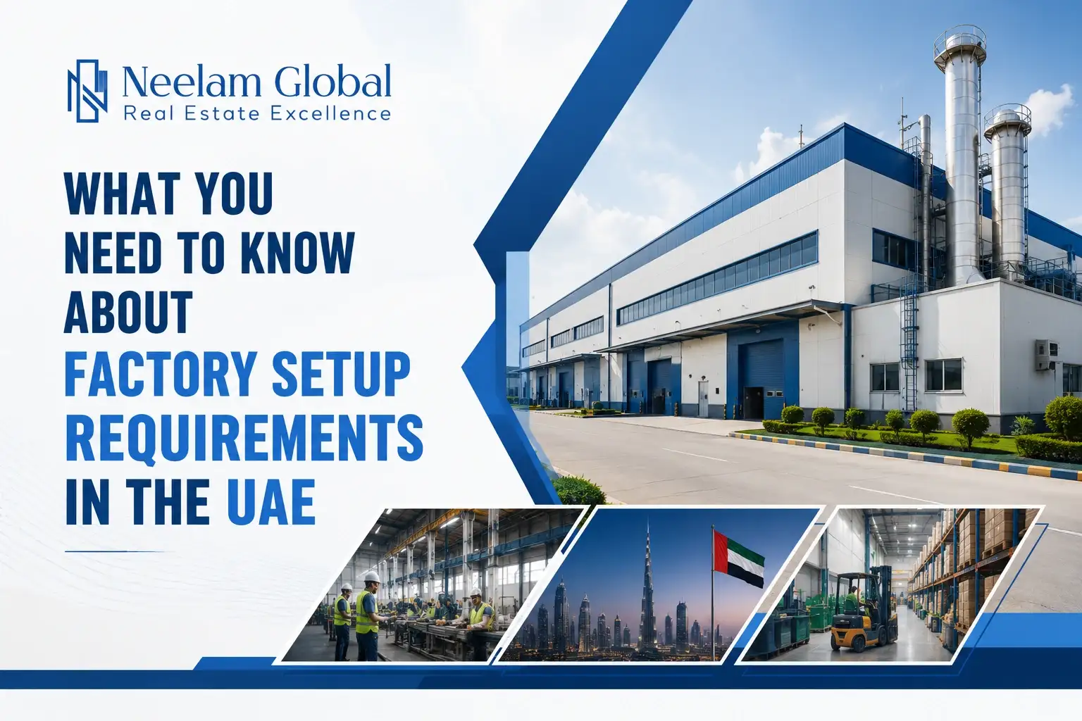 Factory setup requirements in the UAE