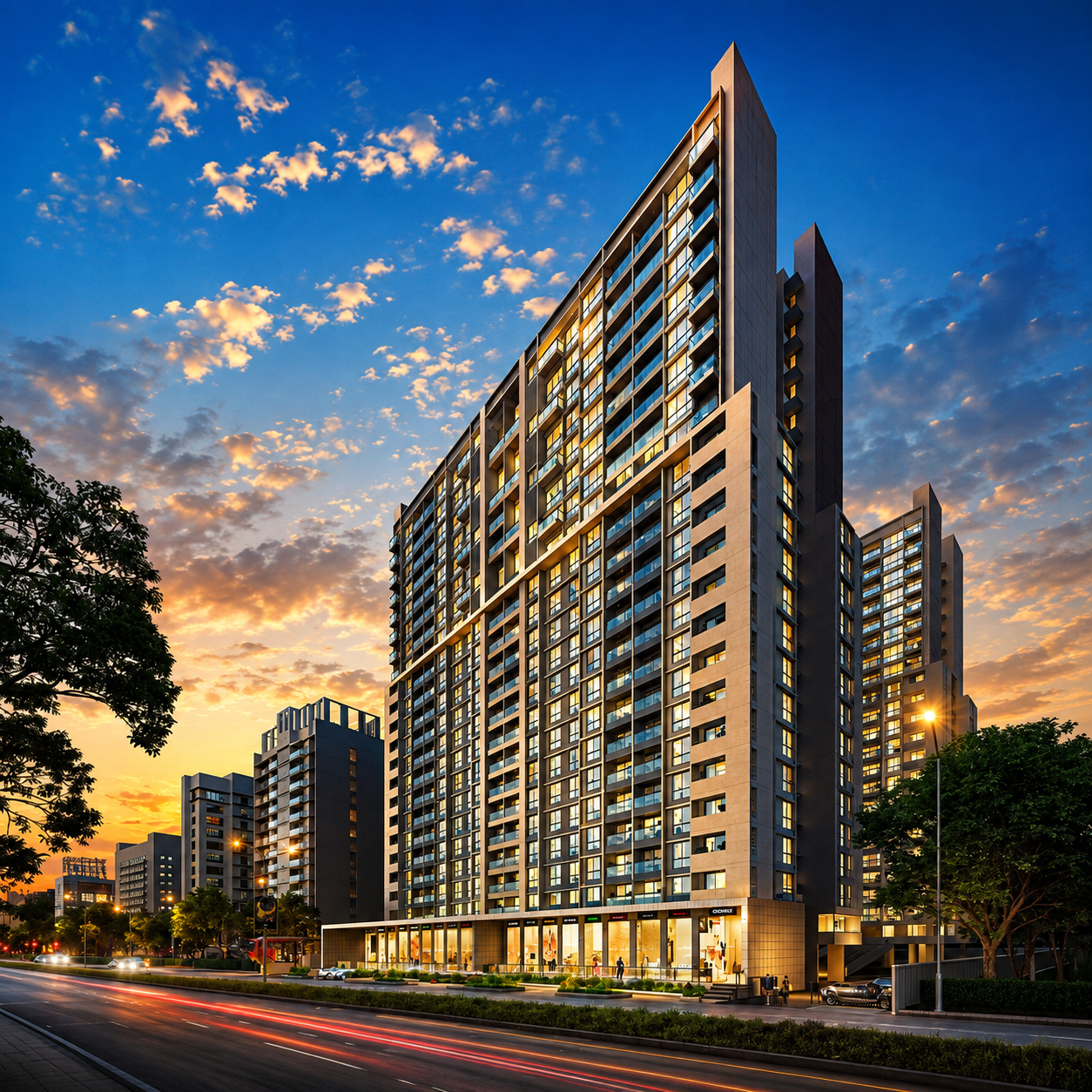 3 BHK Duplex Apartment for Sale in Akurdi
