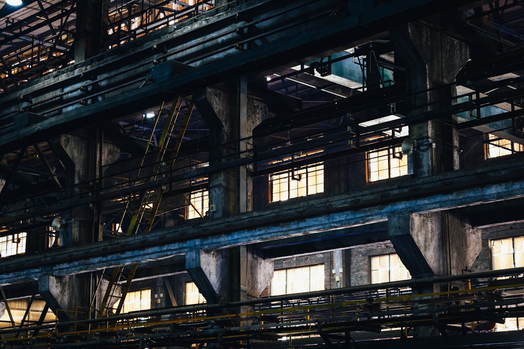 Industrial manufacturing facility interior