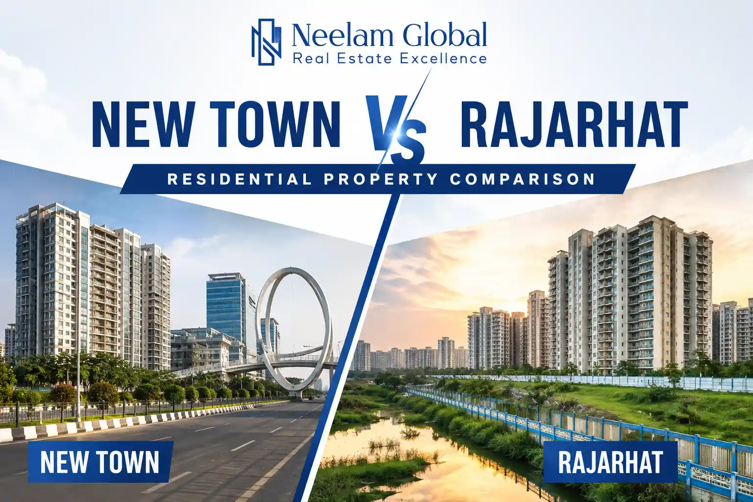 New Town vs Rajarhat property comparison