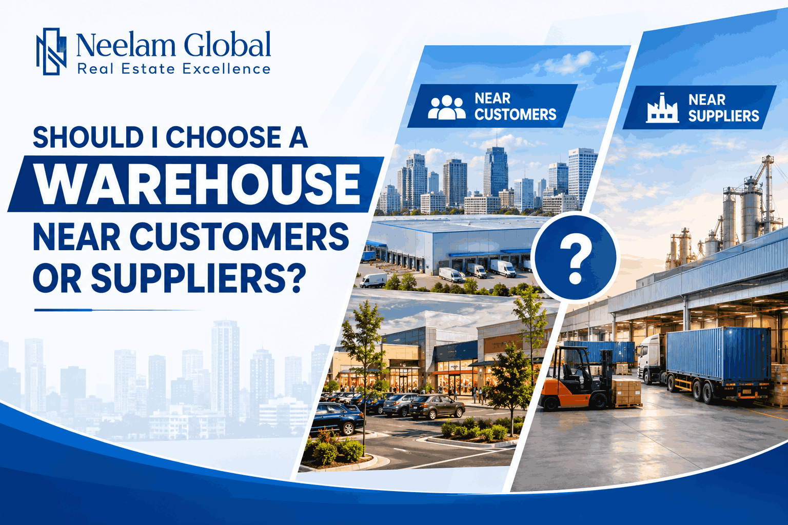 Warehouse near customers or suppliers