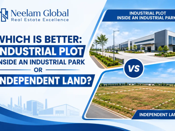 Industrial plot vs independent land