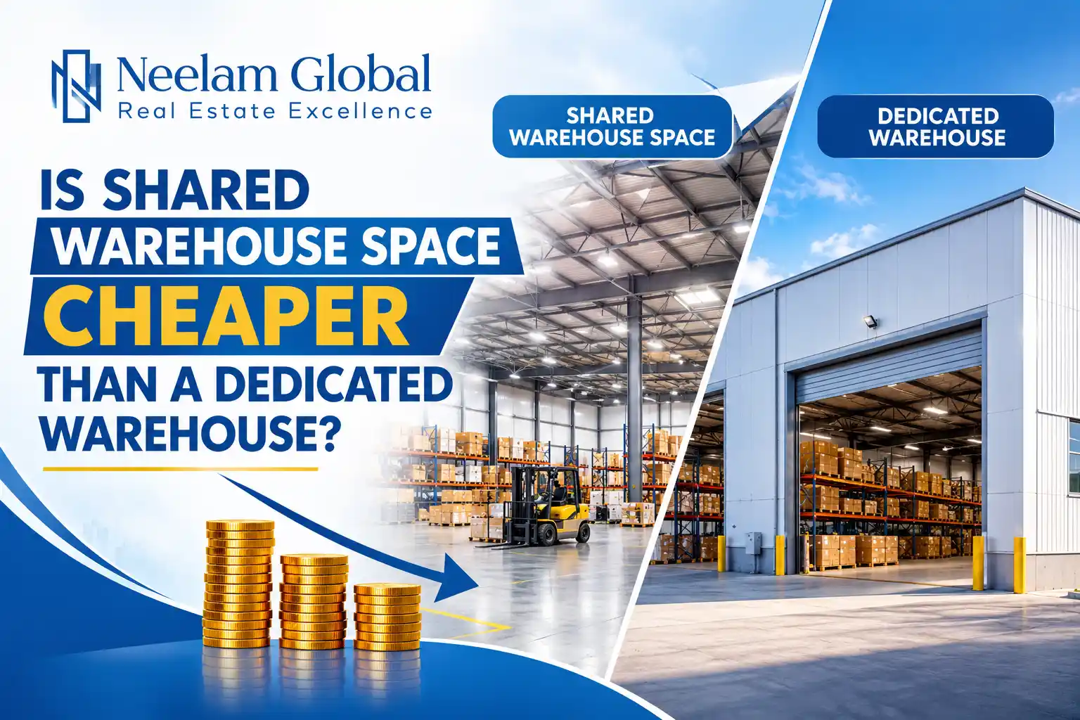 Shared vs dedicated warehouse space costs