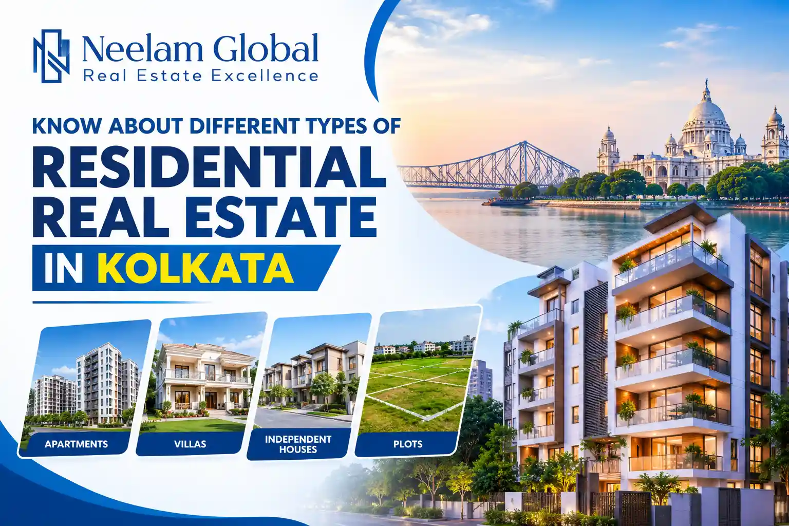 Types of residential real estate in Kolkata